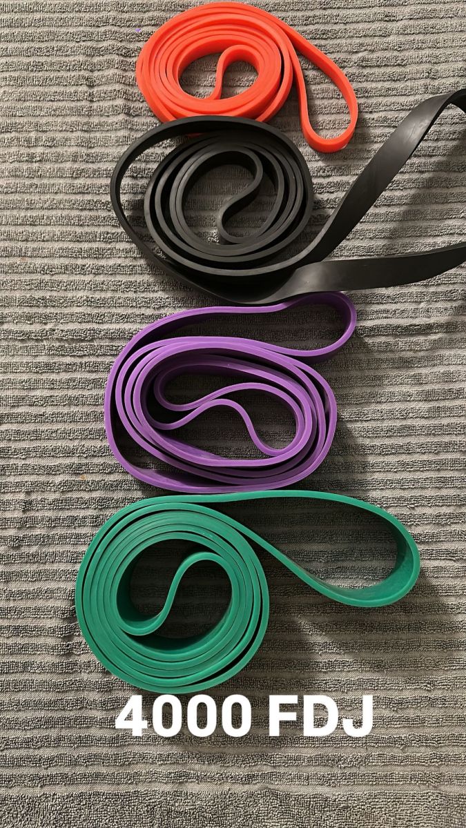 Élastiques sport pour échauffement et traction