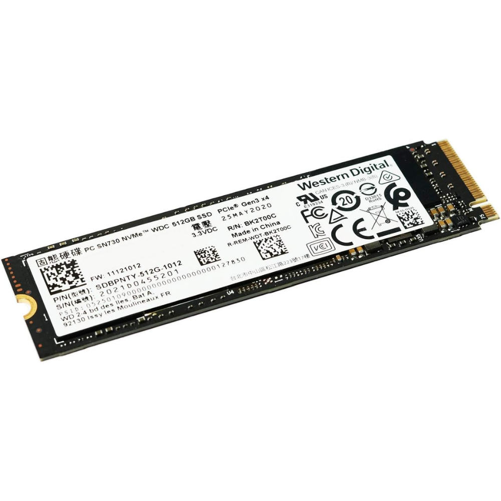 Disque SSD NVMe M.2 512 Go - Excellentes performances