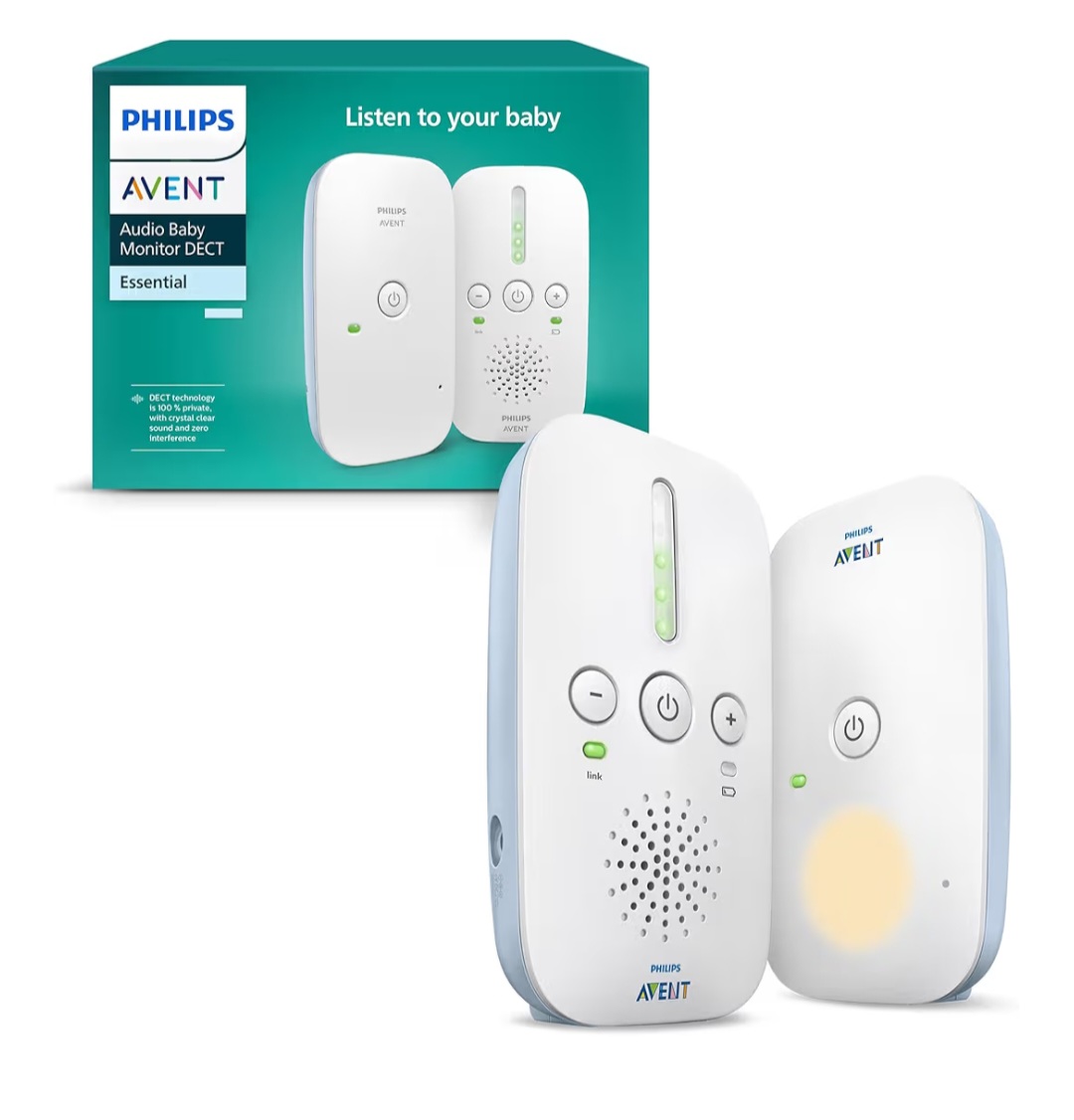 Moniteur audio bébé Philips neuf - 330m de portée