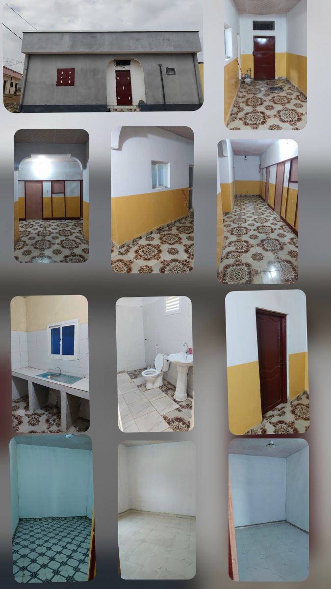 Maison F4 neuve avec eau et électricité à louer à Dogley