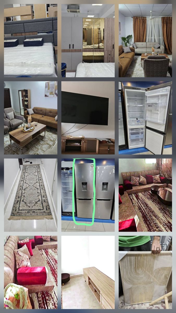 Vente de meubles et électroménager haut de gamme en excellent état