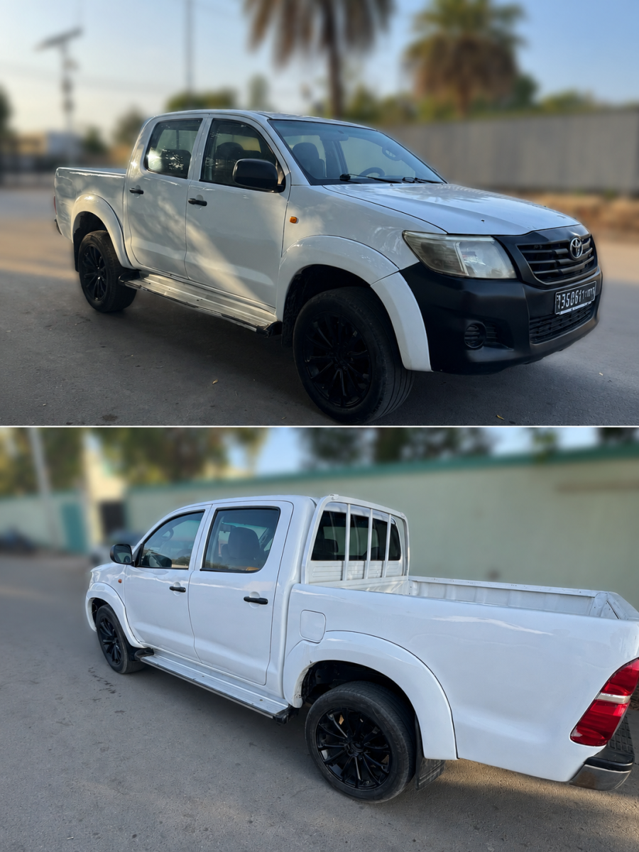 Toyota Hilux 2013 double cabine, diesel, bon état
