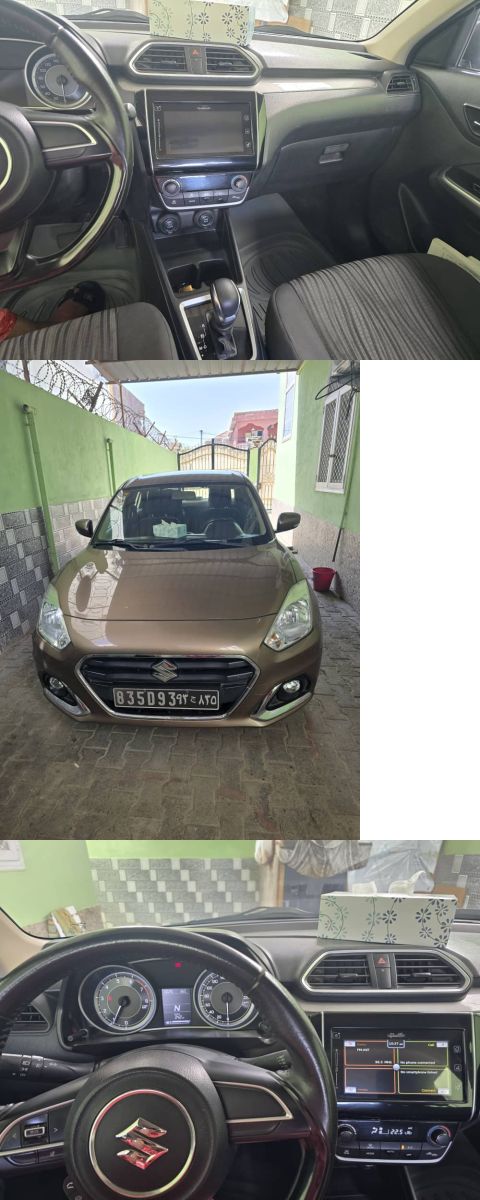Suzuki Dzire 2023, essence, boîte automatique, état neuf