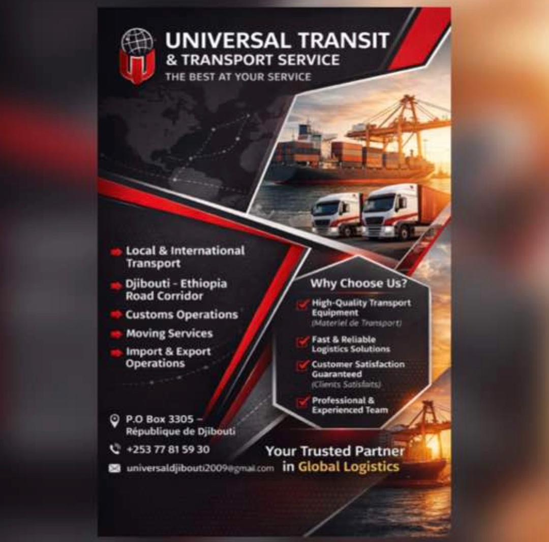 Service de transport et logistique international