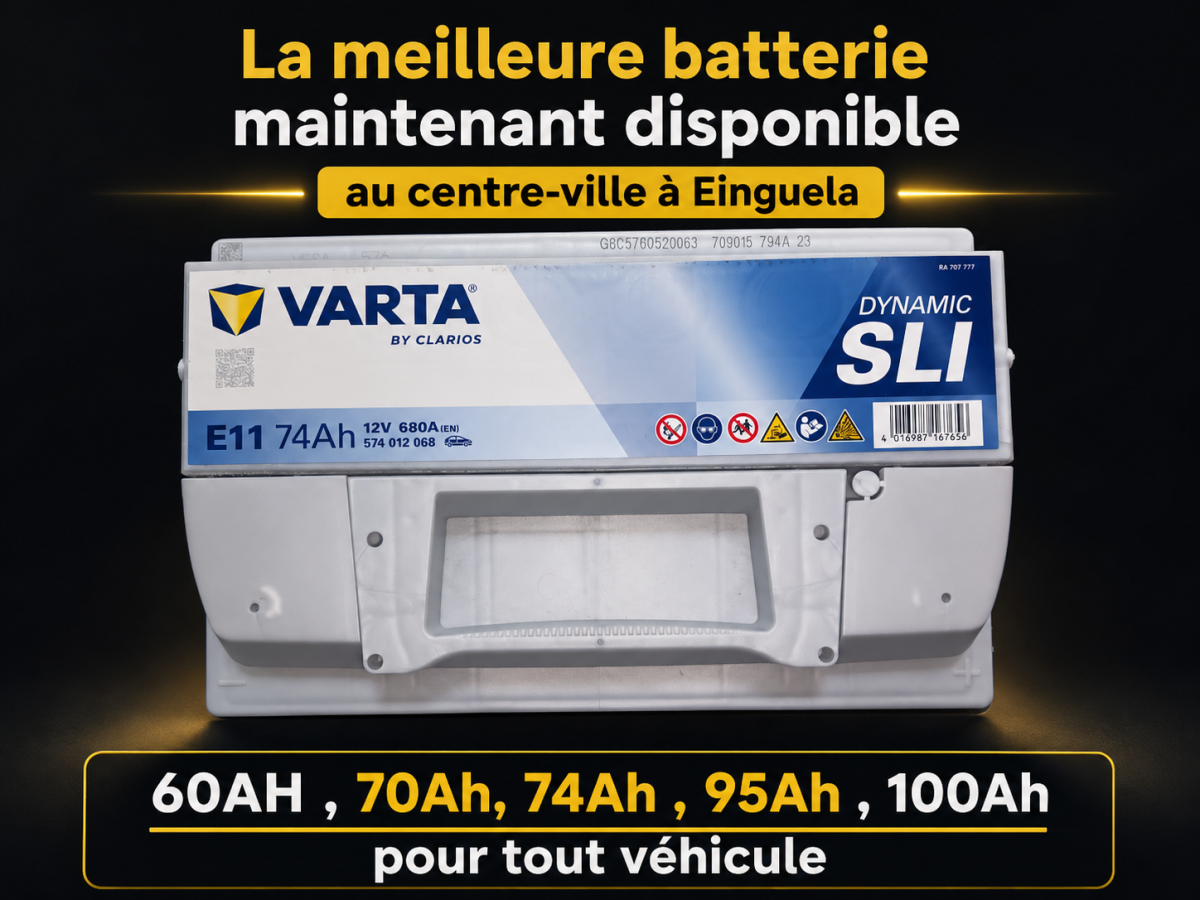 Batteries Varta haute performance adaptées au climat de Djibouti