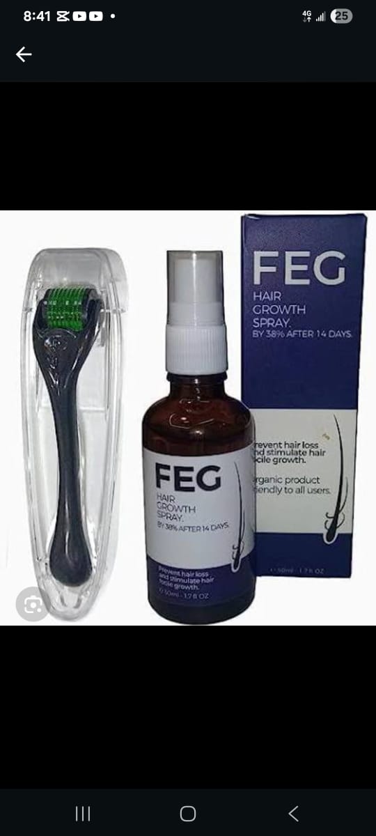 Sérum FEG Plus pour croissance rapide des cheveux et barbe