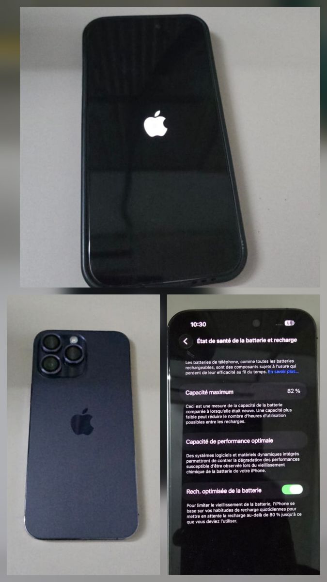 iPhone 14 Pro Max violet 256 Go en bon état