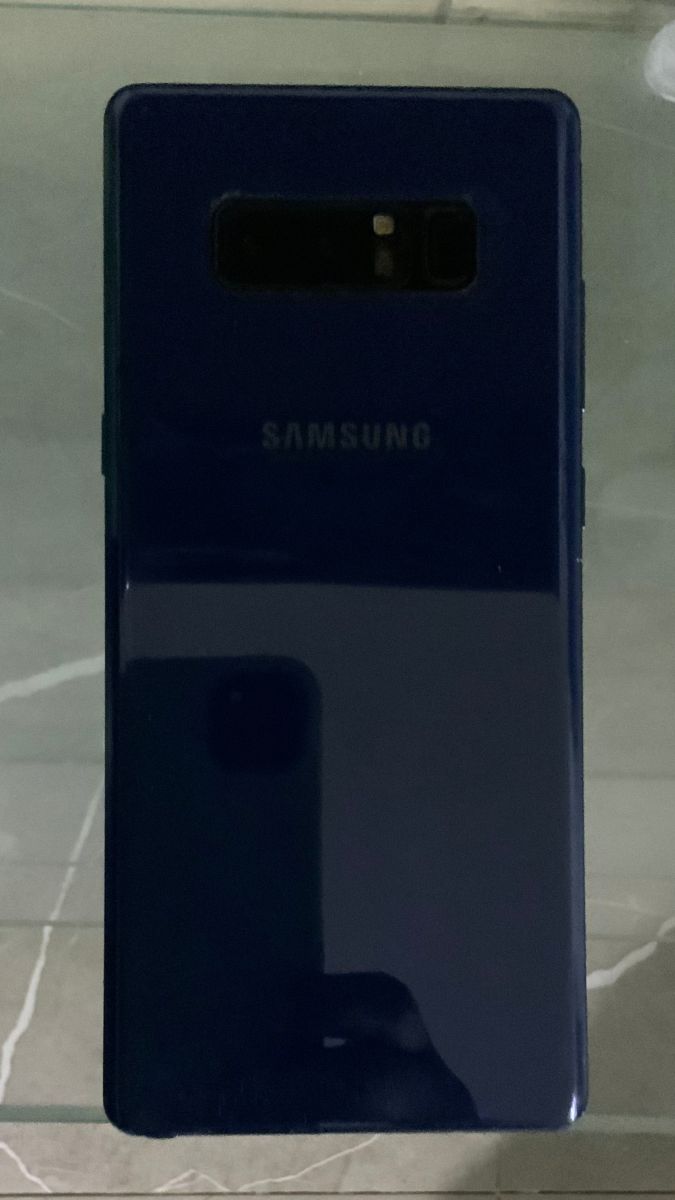 Samsung Note 8 64 Go bleu, écran rayé, bon état