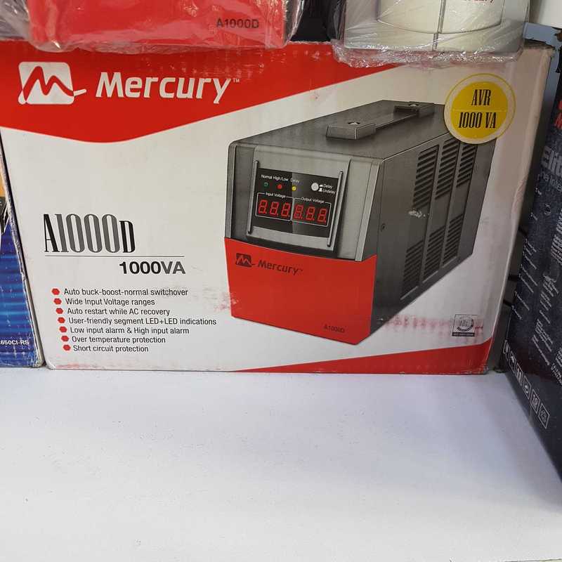 Régulateur de tension automatique Mercury AVR 1000VA