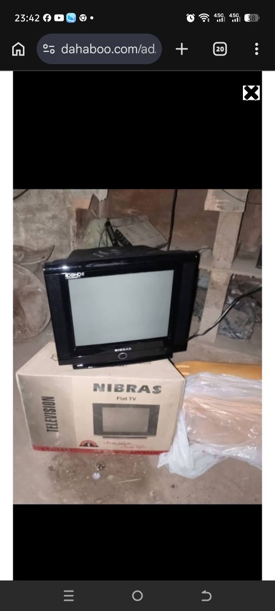 Téléviseurs Nibras 14 pouces robustes et économiques en stock