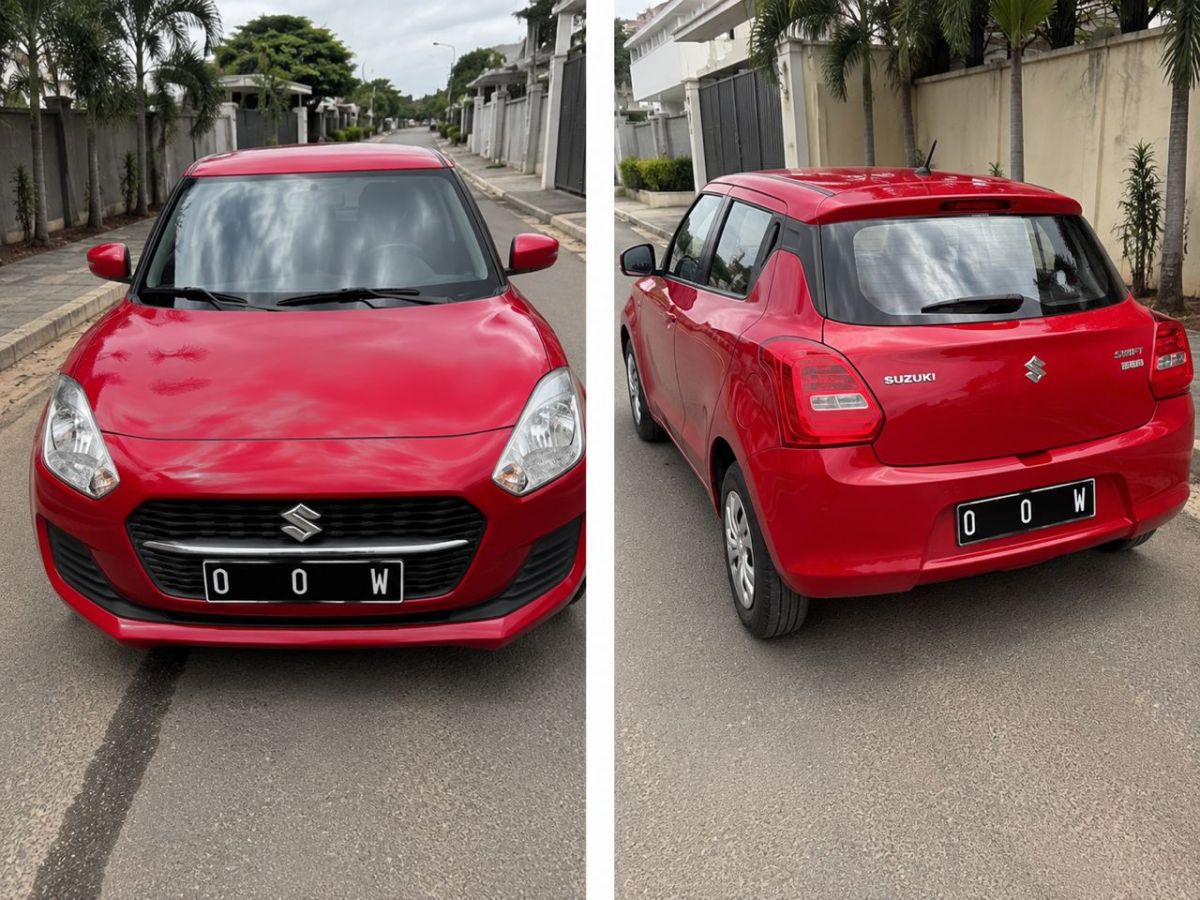 Suzuki Swift 2018 Rouge, full options, excellent état