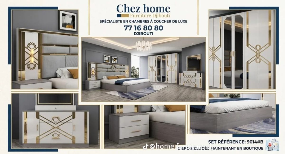 Chambres à coucher de luxe modernes avec livraison offerte