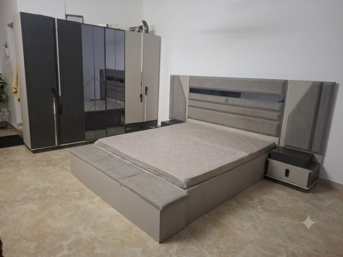 Chambre à coucher et salon complet