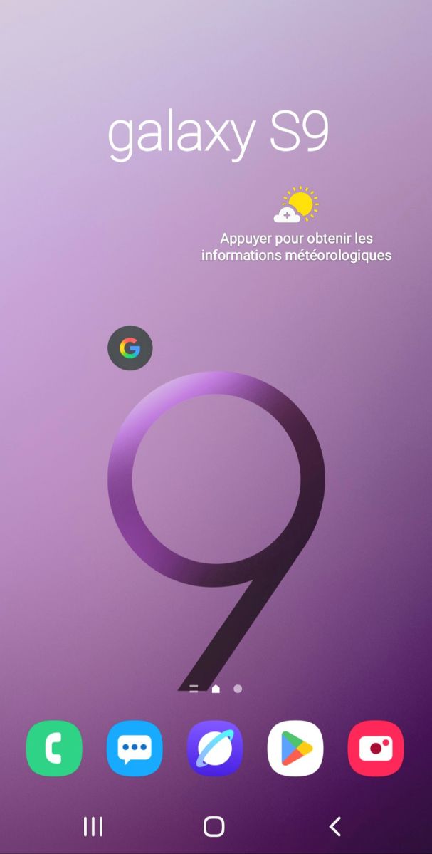 Samsung S9 comme neuf, import USA, 2 mois d\'utilisation