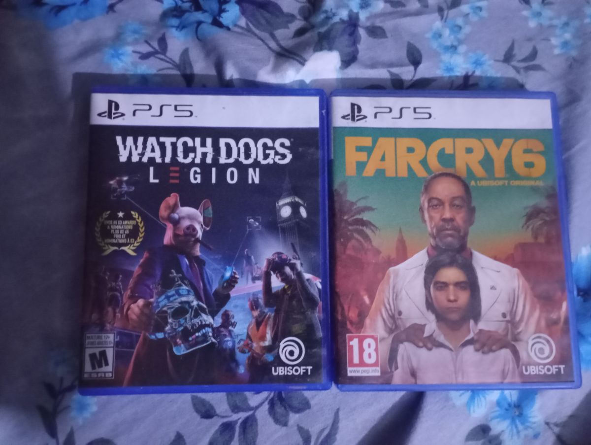 Jeux PS5 Watch Dogs 6 et Far Cry 6