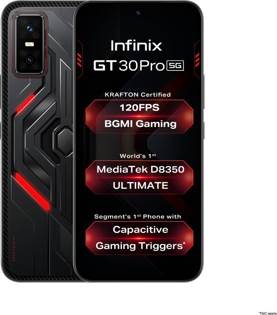 Infinix GT 30 Pro smartphone ultra rapide pour gaming