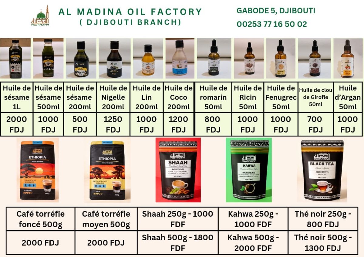 Ouverture de la boutique Al Madina Oil à gabode 5