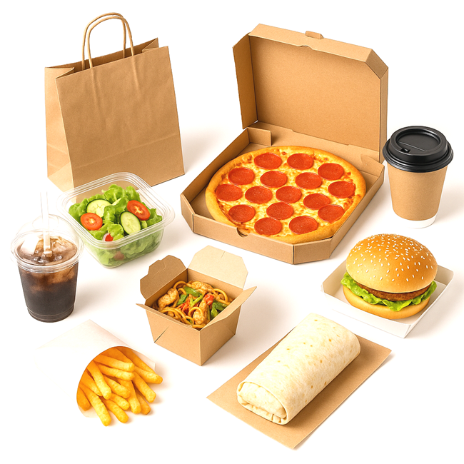 Fournisseur accessoires fast food personnalisés en gros