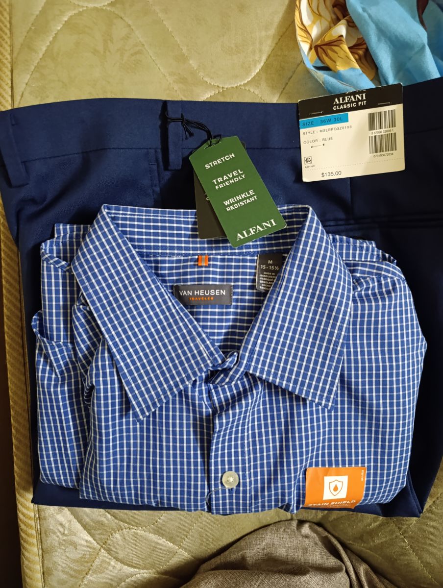 Ensemble classique Van Heussen USA neuf taille M