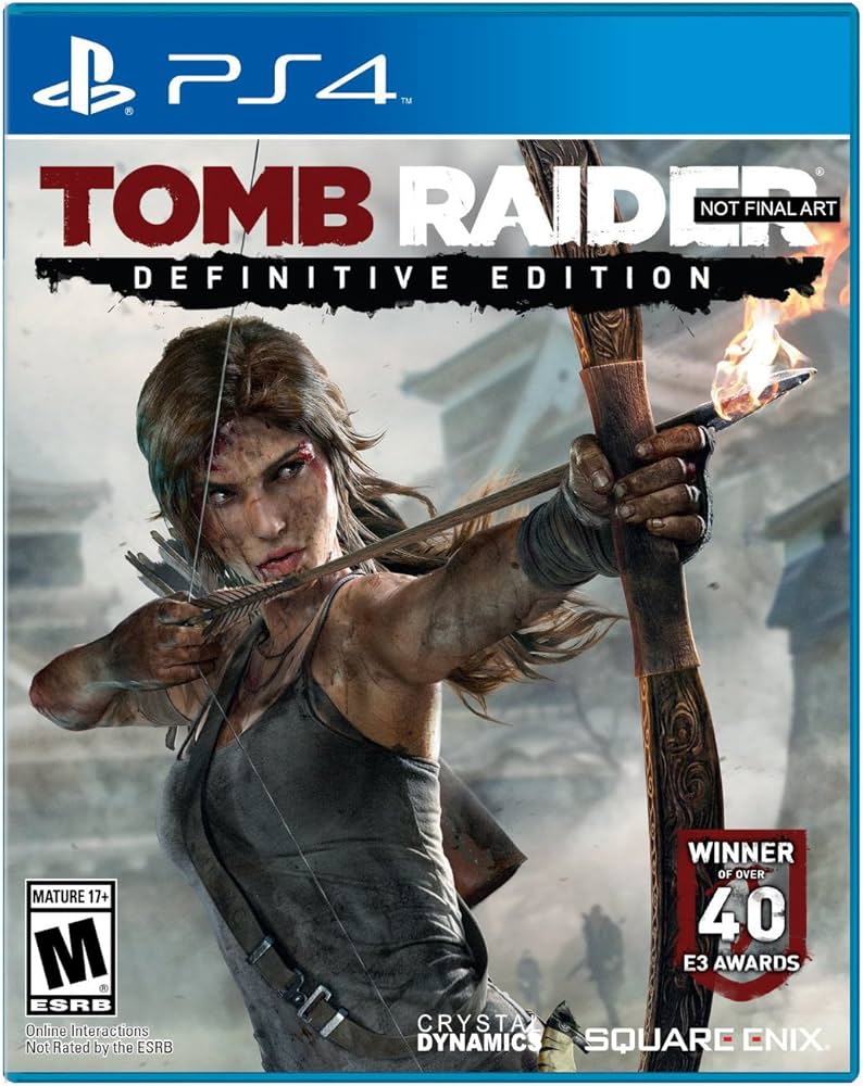 Jeu PS4 Tomb Raider Definitive Edition en bon état