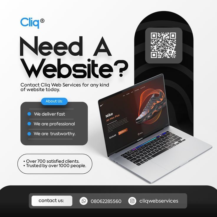 Professional Website Design with AI Chatbot and WhatsApp Integration