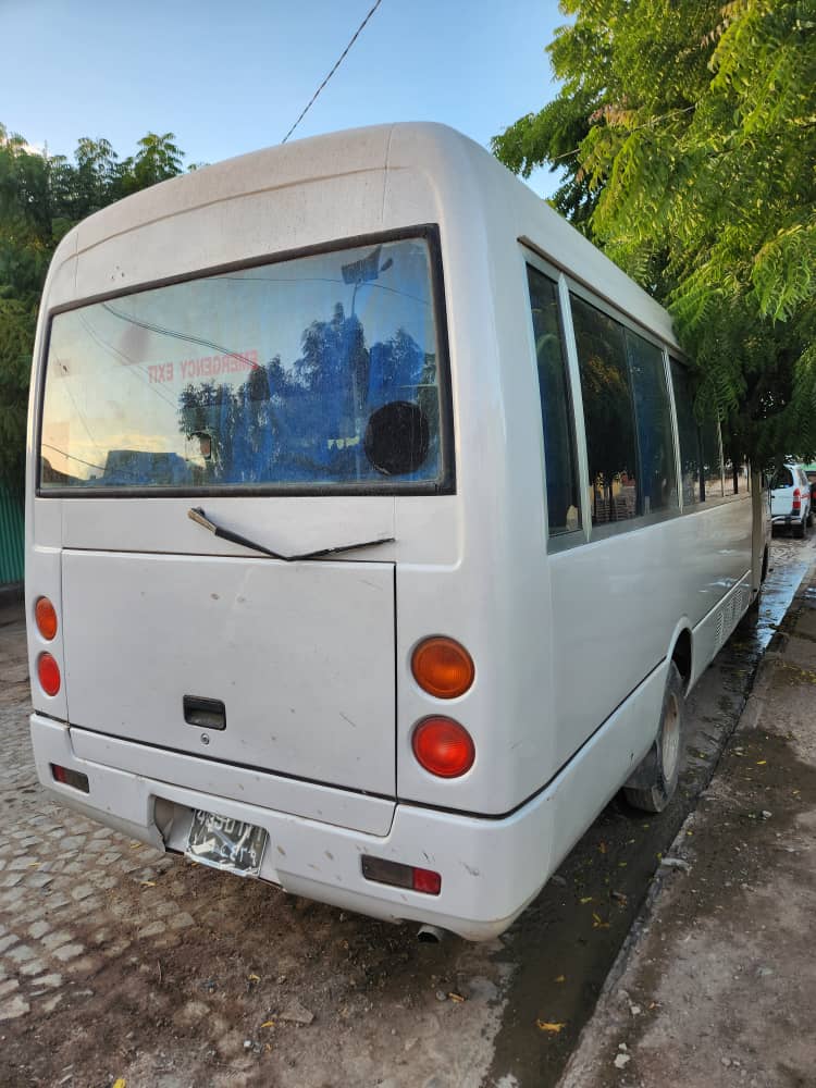2 bus Mitsubishi rosa 2018