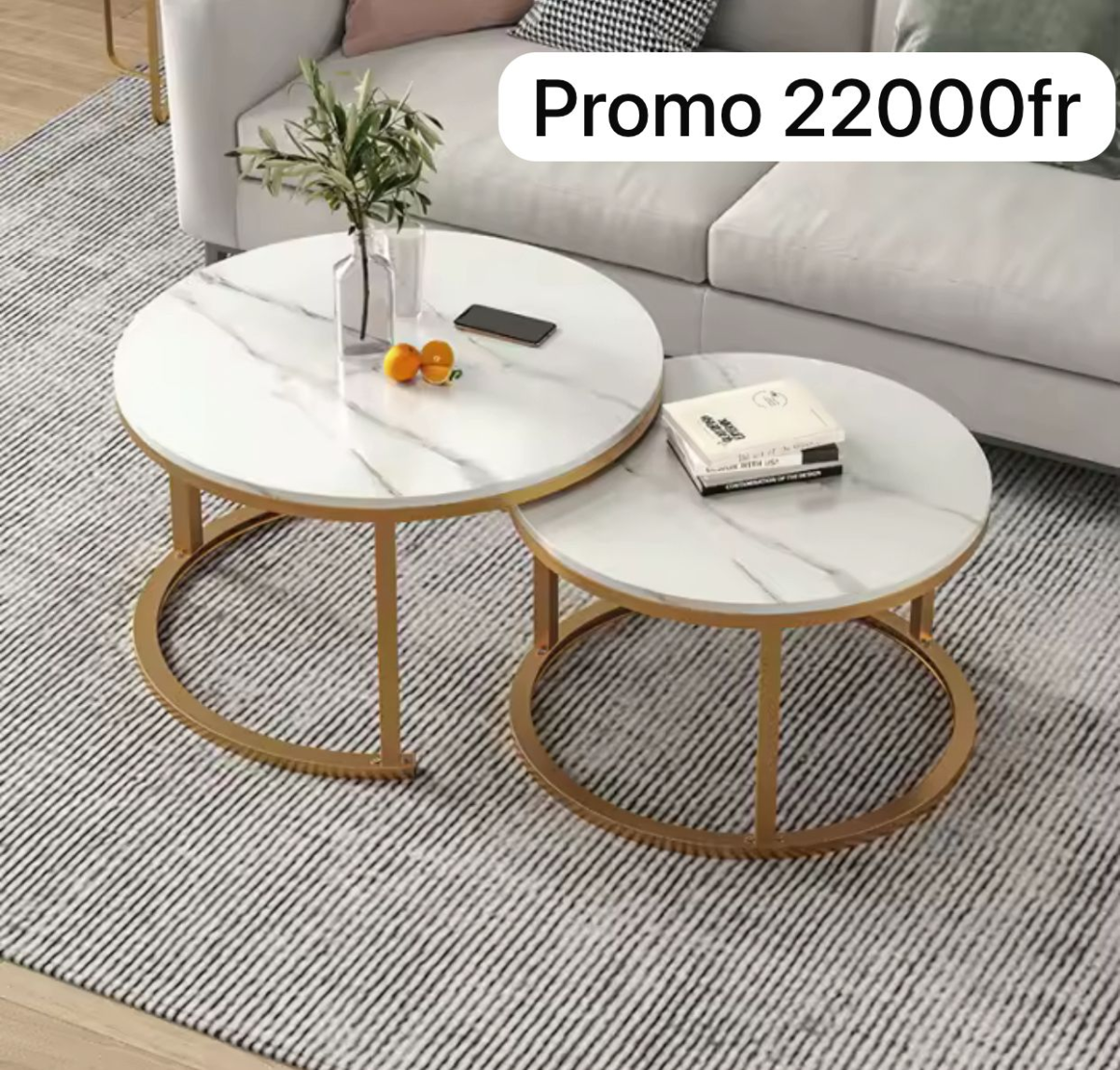Tables d\'appoint et tables basses modernes en promotion