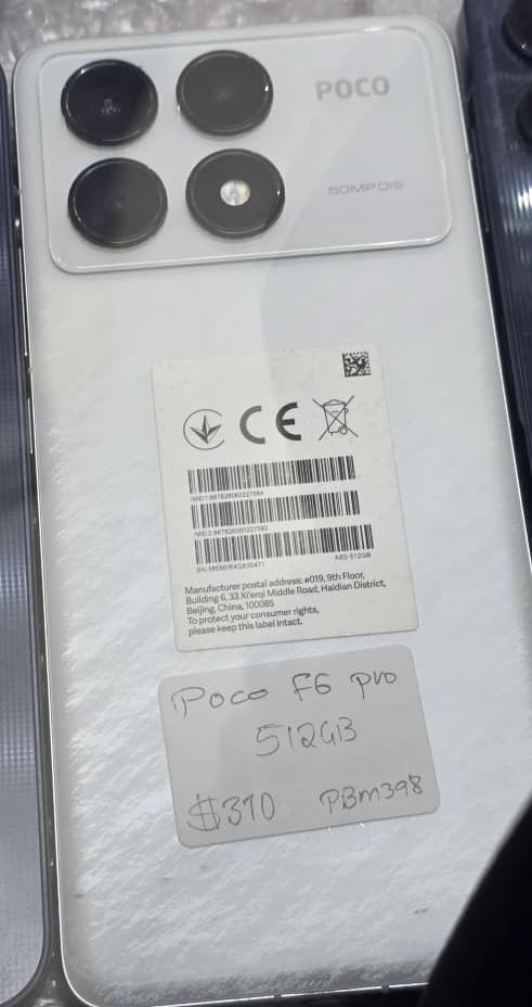 POCO F6 Pro 512 Go 12 Go RAM, téléphone neuf quasi neuf