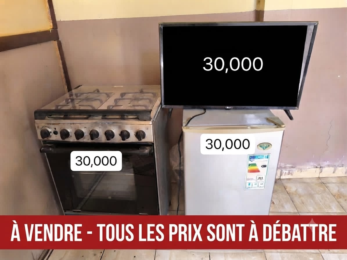 Matériel électroménager en bon état à prix abordable