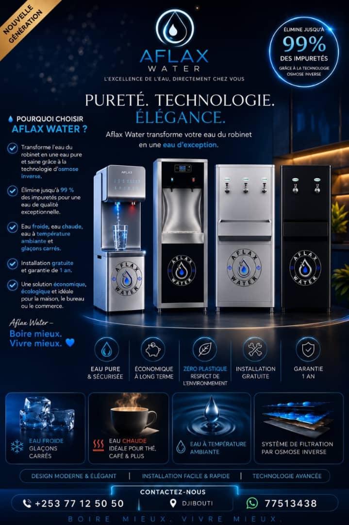 Aflax Water : L\'excellence de l\'eau directement chez vous