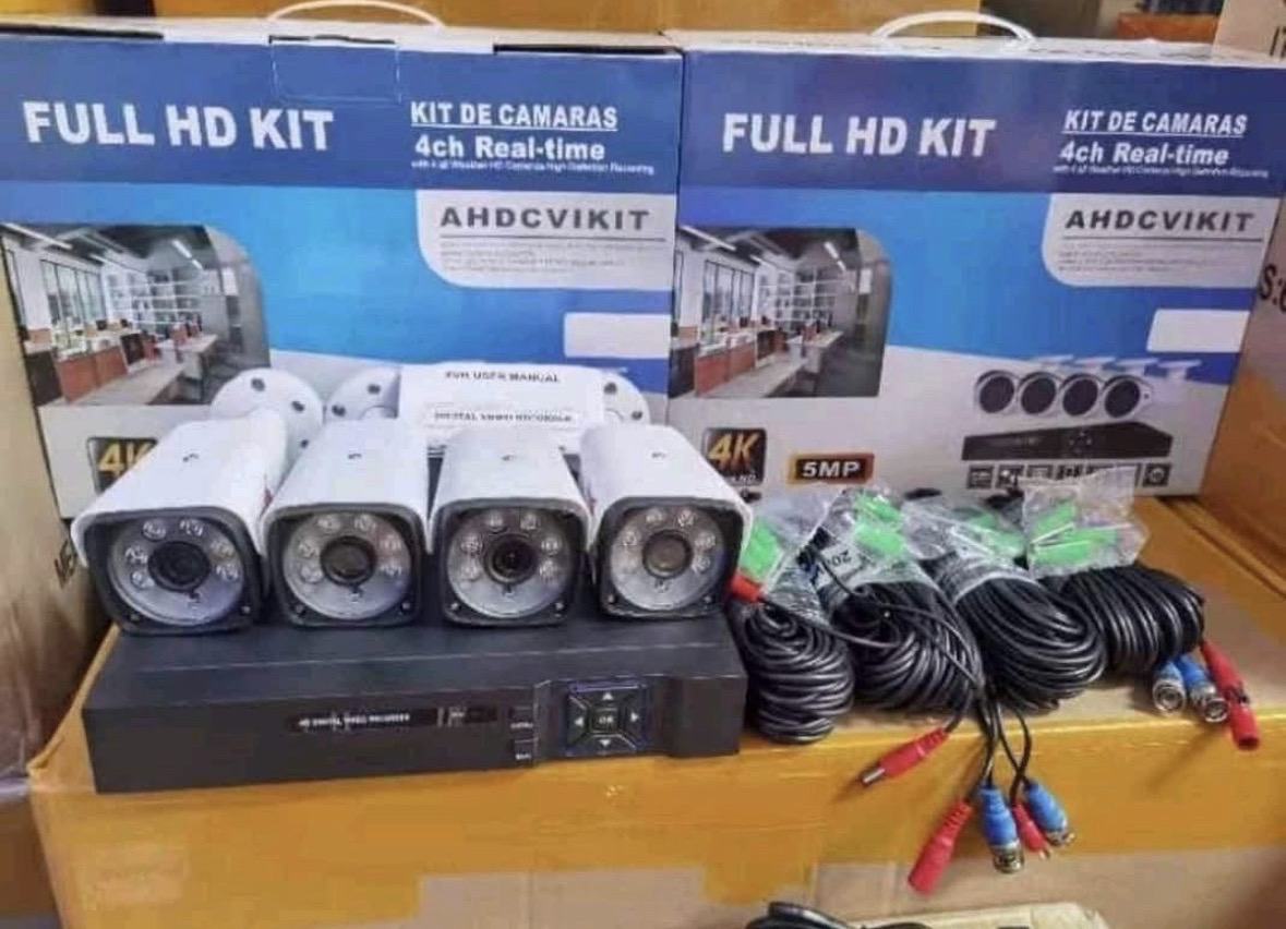 Caméras de surveillance HD avec accès à distance pour sécurité