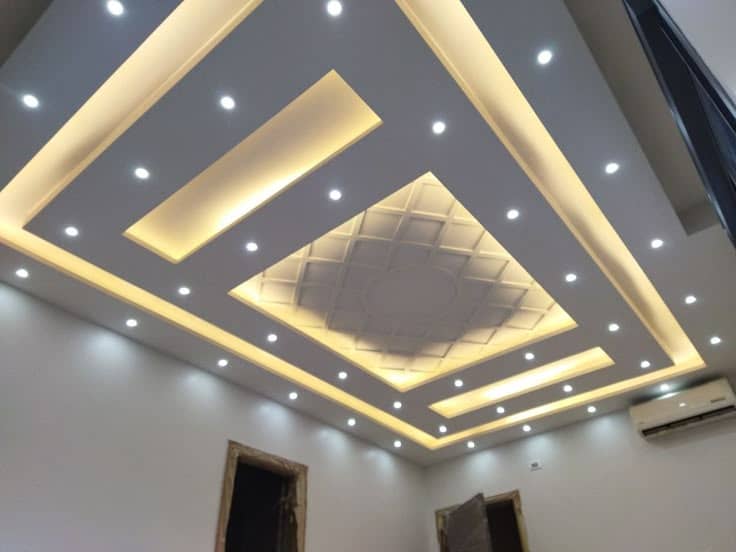 Décoration intérieure en plâtre jibsi personnalisée et soignée