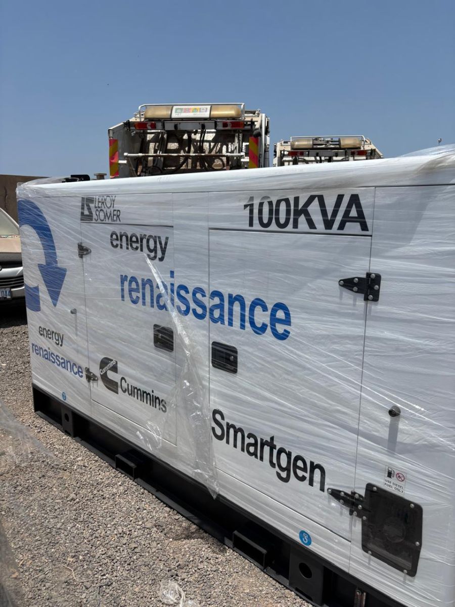 2 groupes électrogènes Cummins 100 kVA en excellent état
