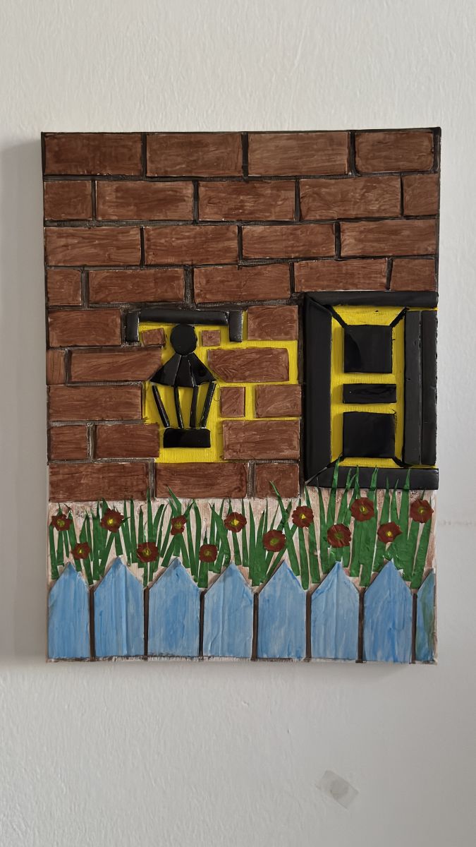 Décoration murale 3D artisanale originale pour intérieur