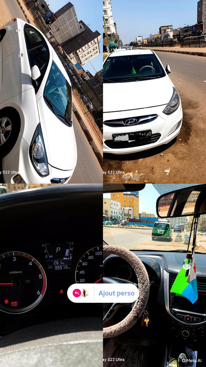 Hyundai Accent diesel en excellent état général