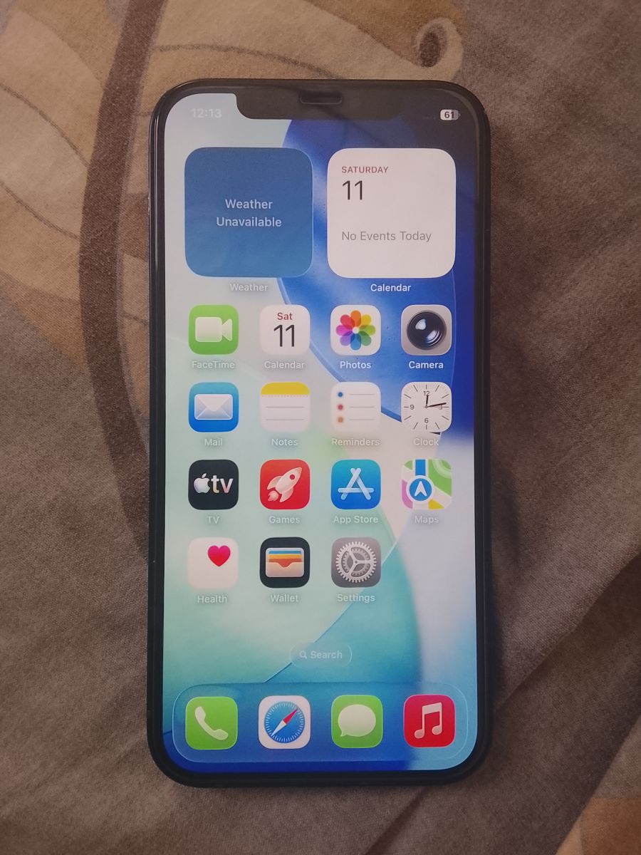 iPhone 12 Bleu Marine 64 Go Neuf Utilisé 5 Jours