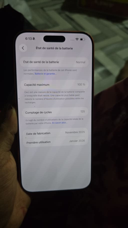 iPhone 17 Pro Max Orange comme neuf 256 Go