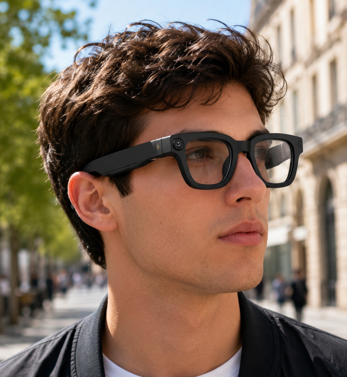 Lunettes Intelligentes Électrochromiques avec Caméra HD 8MP