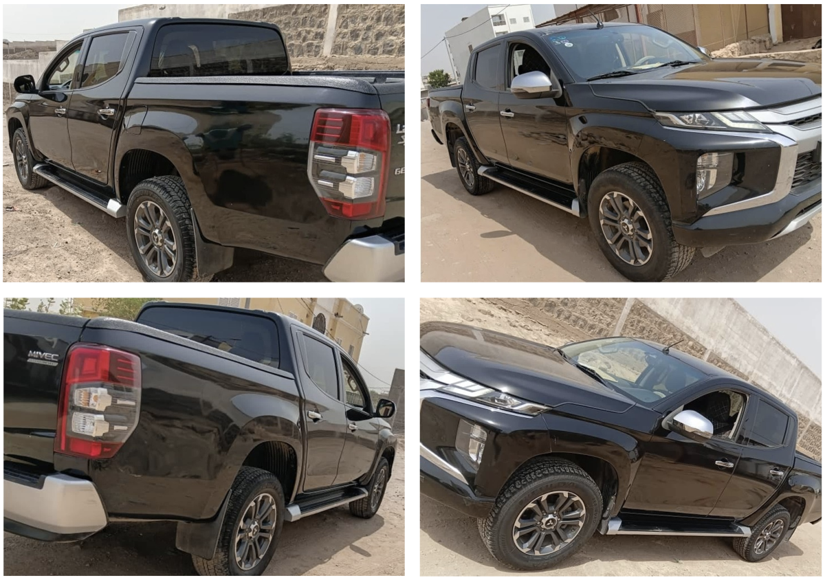 Mitsubishi L200 Sportero 2022 diesel automatique noir