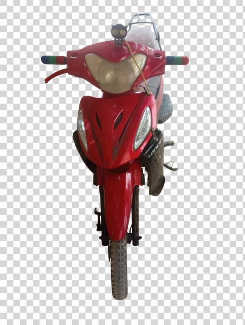 Moto Locin 110, moteur neuf, économique en carburant