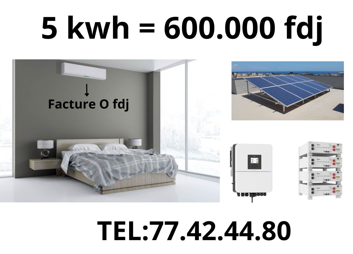 Kit solaire complet haute performance pour climatiseur