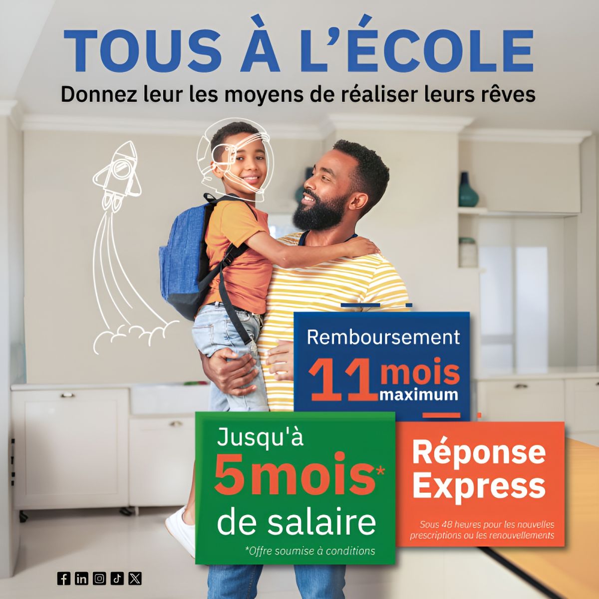 Prêt Tous à l\'École pour financer la rentrée scolaire – Bank of Africa - BOA-Mer Rouge