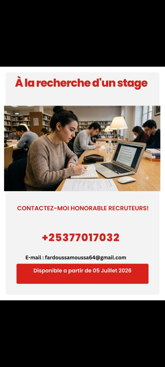 Recherche stage relation client et communication