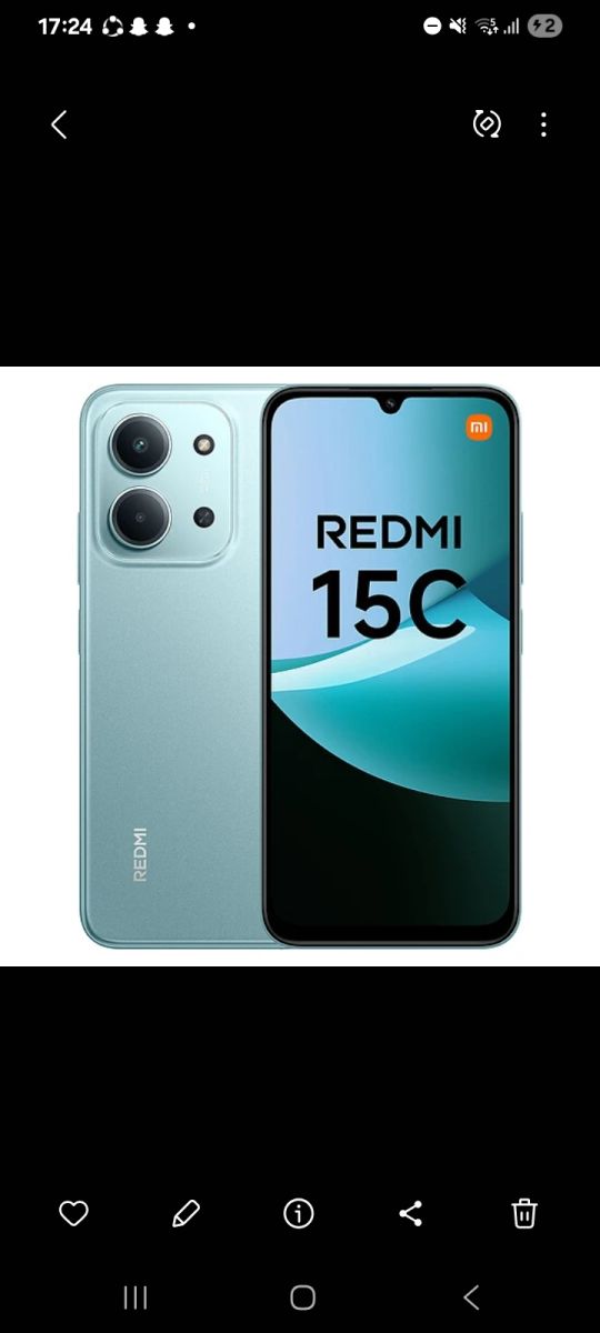 Redmi 15C en très bon état