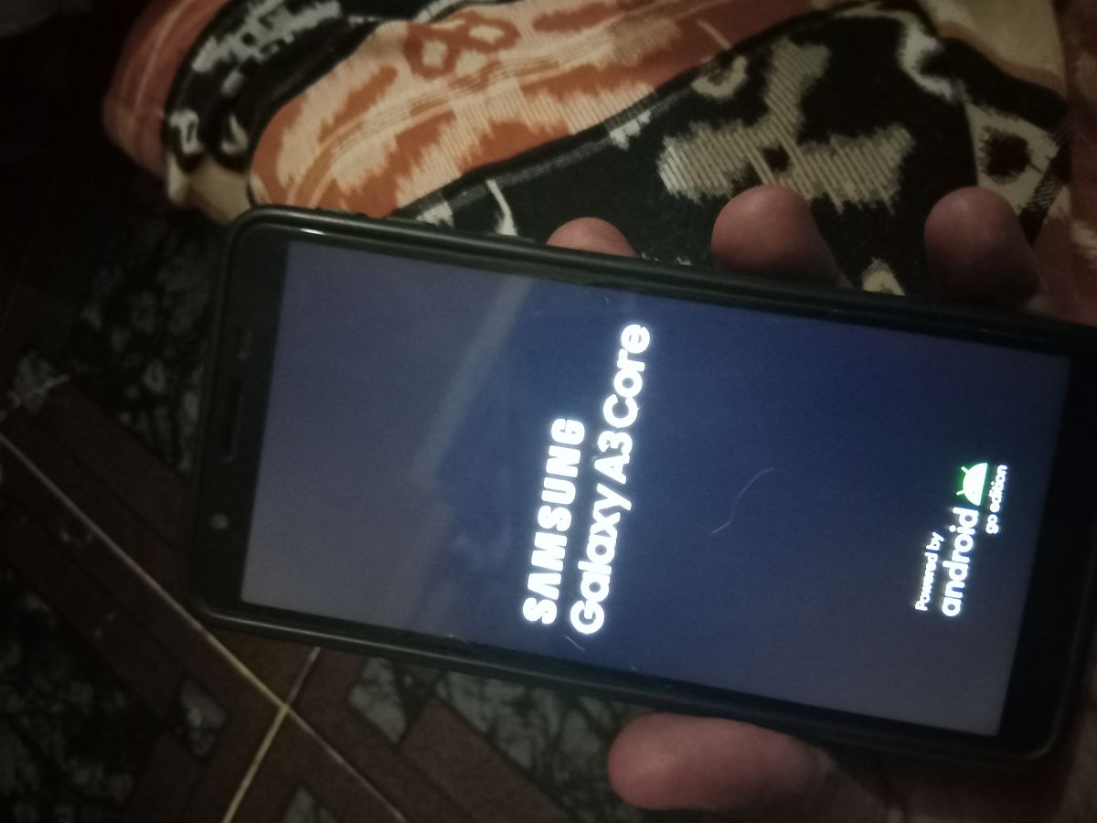 Samsung Galaxy A3 Core smartphone abordable