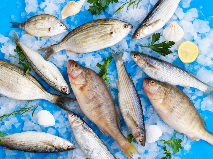 Poissons variés avec livraison et découpe à domicile