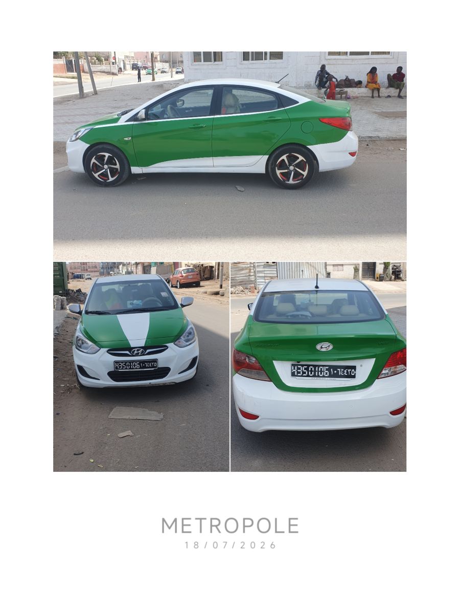 Taxi en très bon état avec climatisation fonctionnelle