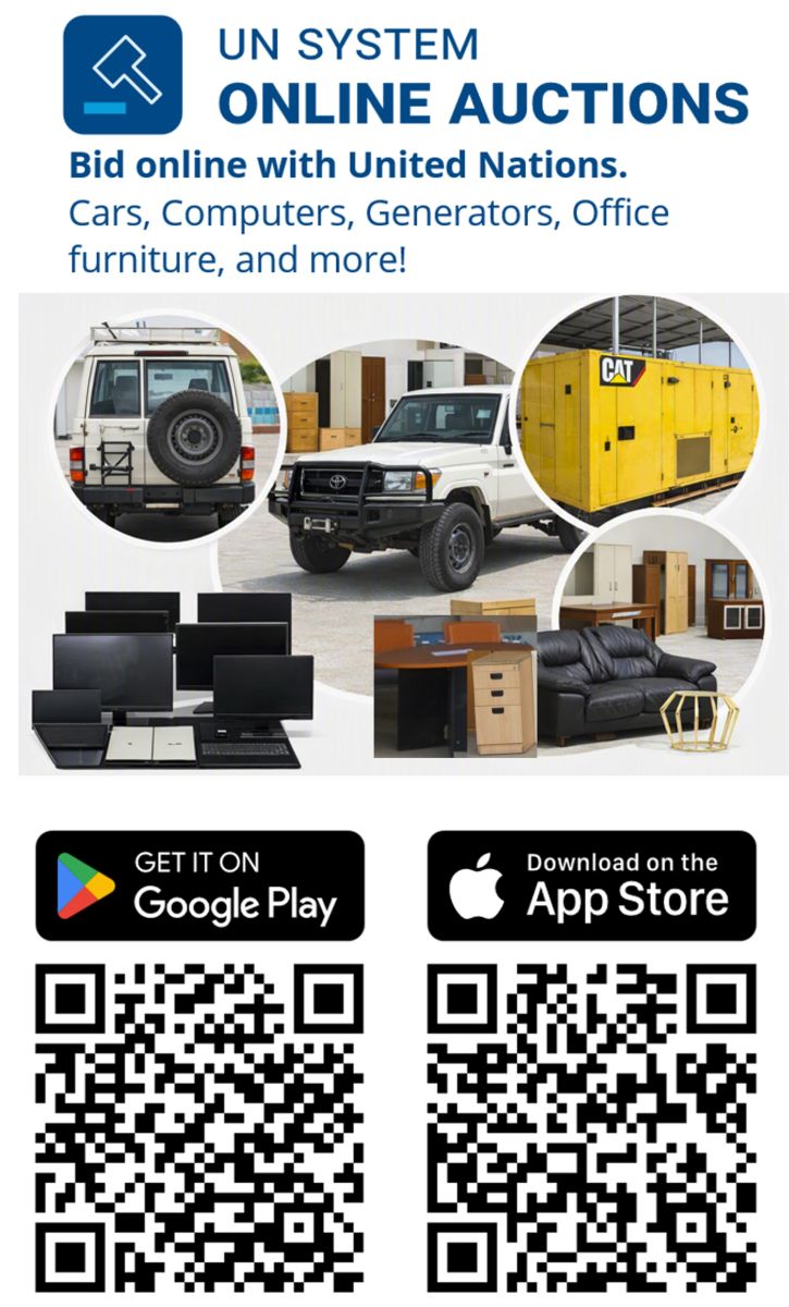 WFP Djibouti Online Auction – Vehicles, Generators, Computer Equipment & Office Furniture