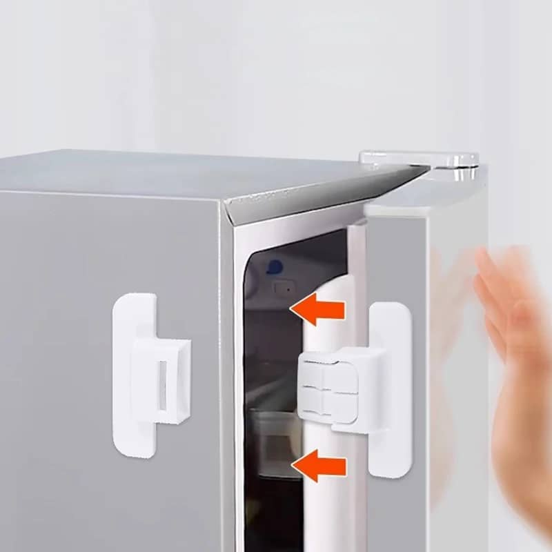 Verrou de sécurité adhésif multifonction pour enfants
