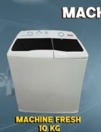 Réfrigérateur Kiriazi 460L et machine à laver Fresh 10kg neuves scellées